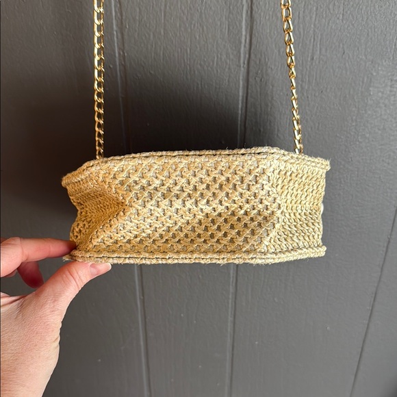 Elegant White and Tan Women's Bag - Picture 8 of 11